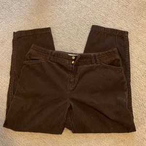 Cj banks cropped corduroys SZ 14W